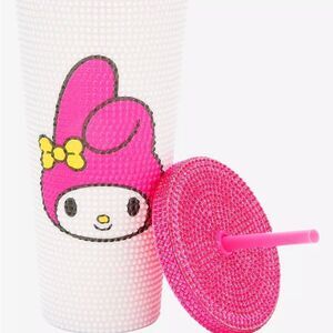 Sanrio My Melody Rhinestone Acrylic Tumbler